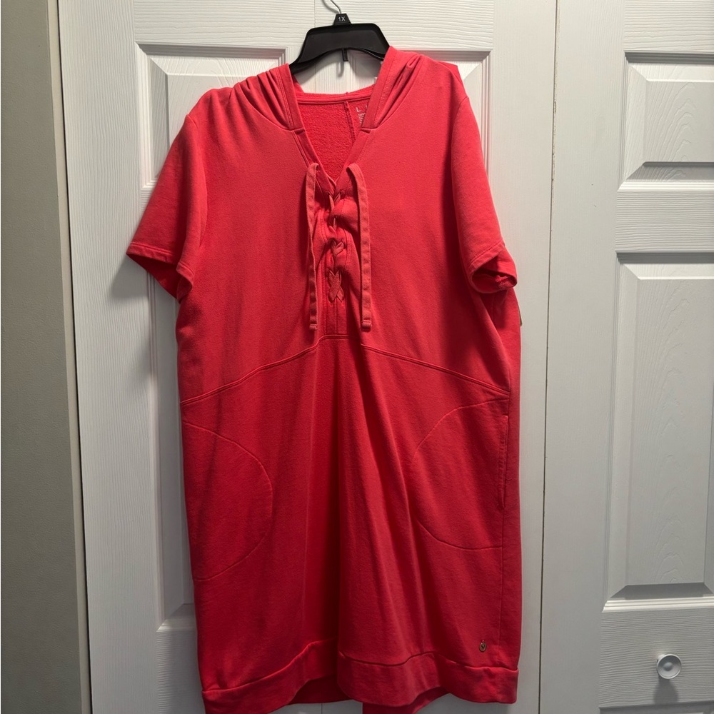 Lane Bryant Pink Casual Dress